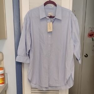 Universal Thread Light Blue Casual Button Down Shirt